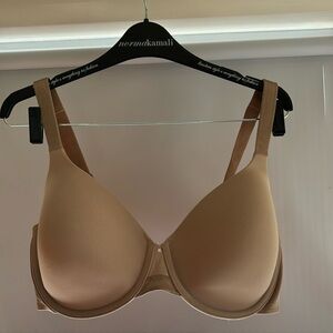 Olga 38 DDD molded bra beige